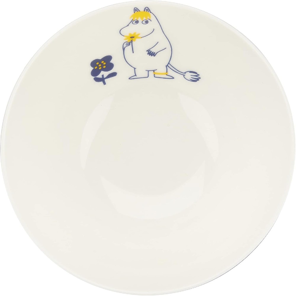 Yamaka Shoten MM034-312 Moomin Rice Bowl, Snork's Rice Bowl, Diameter Approx. 4.5 inches (11.5 cm), Microwave Safe, Moomin Goods, Scandinavi